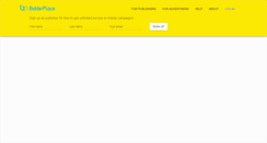 Desktop Screenshot of bidderplace.com